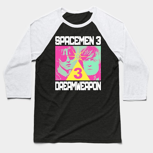 Spacemen 3 - 80s Fanmade Baseball T-Shirt by fuzzdevil